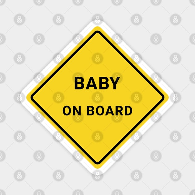 Baby on Board Magnet by powniels