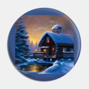 Winter Walden Pin