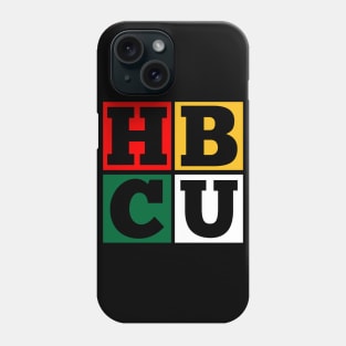 HBCU Block Letters Phone Case