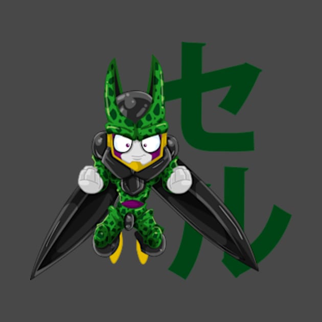 Cell Dragon ball by kalhaaan