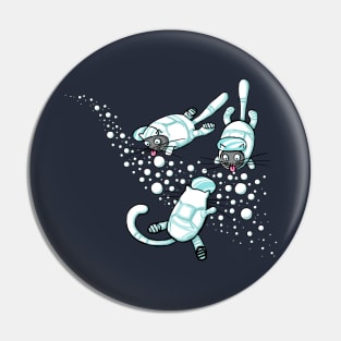 Cats-astronauts Pin