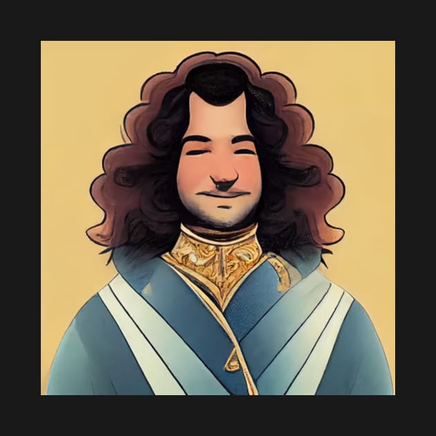 King Louis XIV | Comics style by ComicsFactory
