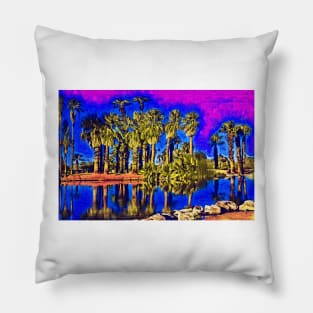 Papago Palms Pillow