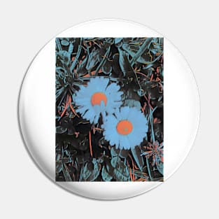 Two Daisies Pin