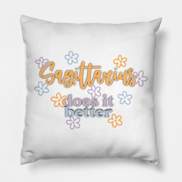 Sagittarius Pillow by nicolecella98