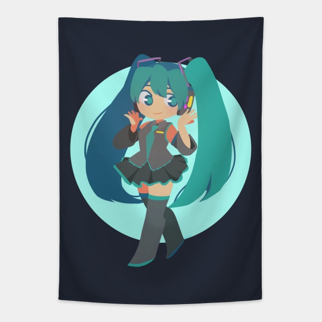 Hatsune Miku Tapestry by IKM218