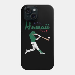 Hawaii USA Baseball Phone Case