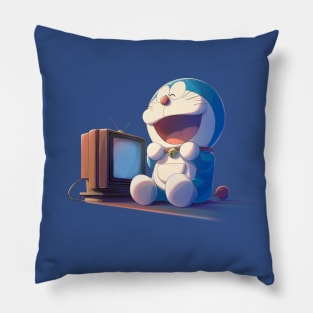 DORAEMON TV Pillow