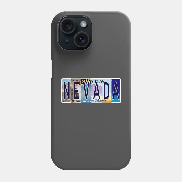 Nevada License Plates Phone Case by stermitkermit