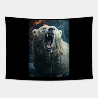 Bear Roar Tapestry