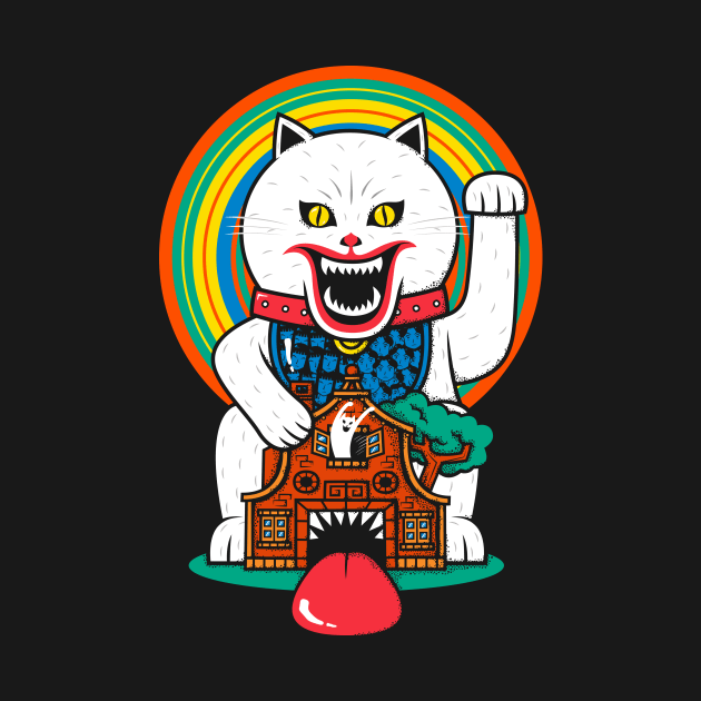 Haunted House Cat by krisren28