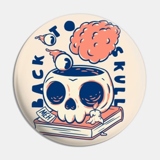 Back to School | Skull | Back to Skull | Frame Pin