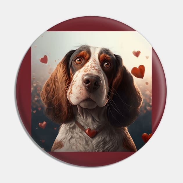 My Dog Loves Me Not Just on Valentines Day Pin by idrockthat