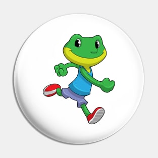 Frog as Runner at Running Pin