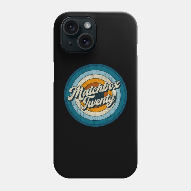 Matchbox Twenty - Retro Circle Vintage Phone Case by Skeletownn