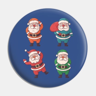 Santa Claus Collection Pin