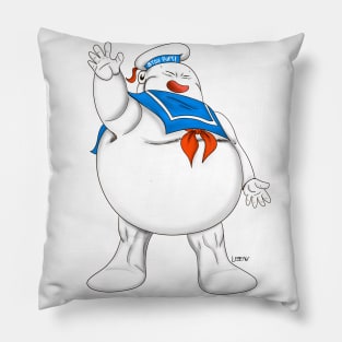 majin buu in marshmallow man cosplay Pillow