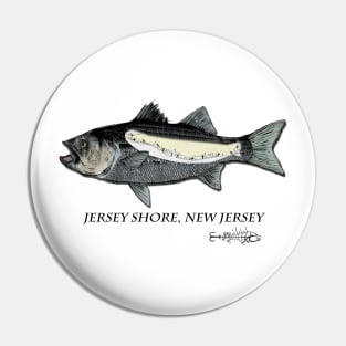 Jersey Shore Surf casting Pin