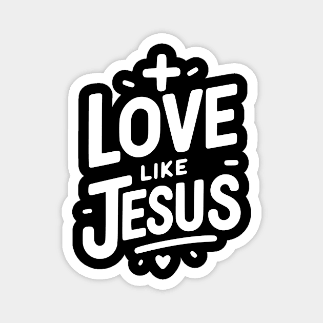 Love is Jesus Magnet by Frank Ring