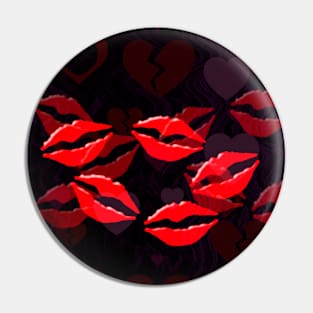 All Kissed Up Pin