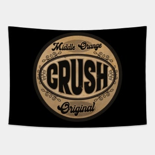 Middle Orange Crush Tapestry