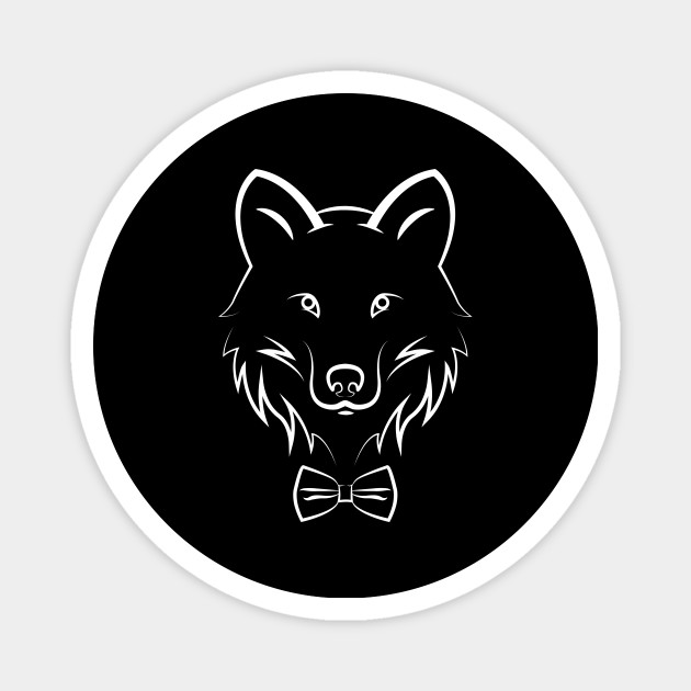 Fox Silhouette Kids Gift Lover Design Fox Magnet Teepublic