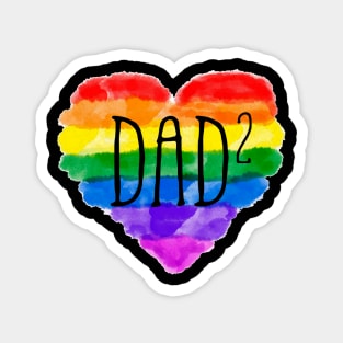 Dad LGBT Lesbian Gay Pride Magnet