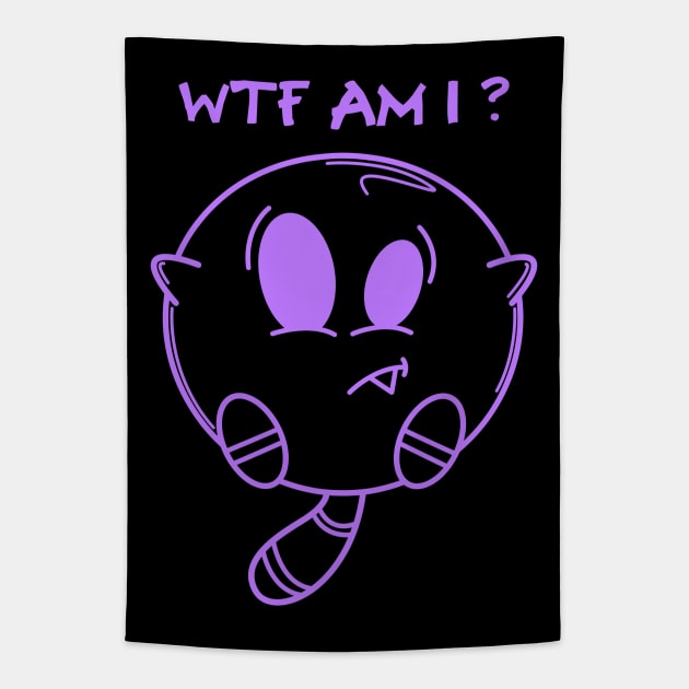 WTF AM I? Tapestry by BlazedAustralia