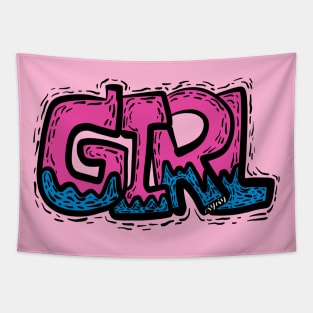 Baby Girl Tapestry