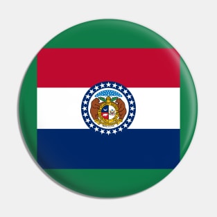 Missouri flag. USA Pin