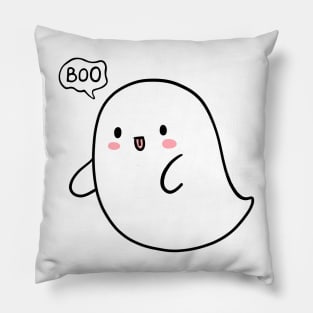 Ghost Print, Halloween Design, Cute Ghost, Boo Pillow