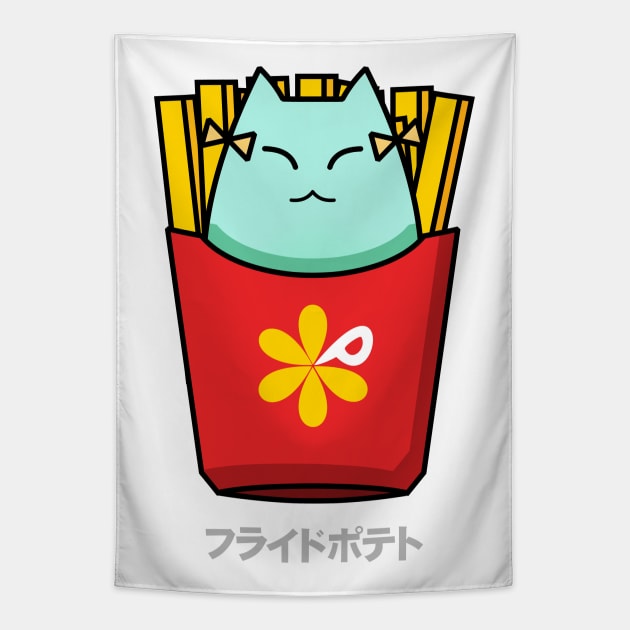 Bang Dream Pastel Palletes Hikawa Hina French Fries Ver A Tapestry by naderu