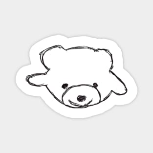 Incoming Smiley Bear Magnet