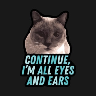 Interrogation cat T-Shirt