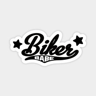 Biker Babe Design Magnet