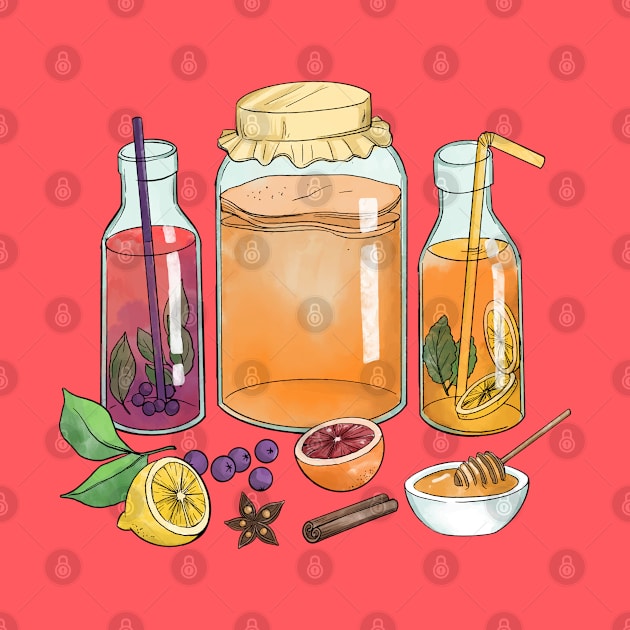 Kombucha Tea by Mako Design 