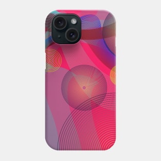 Dream Circle Abstract Blend colour Phone Case