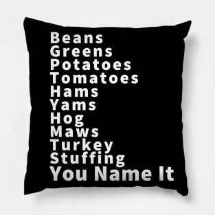 ThanksgivingStuff 2 - YouNameIt - BlackMenStuff Pillow