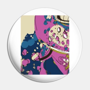 Spacey garden abstract Pin