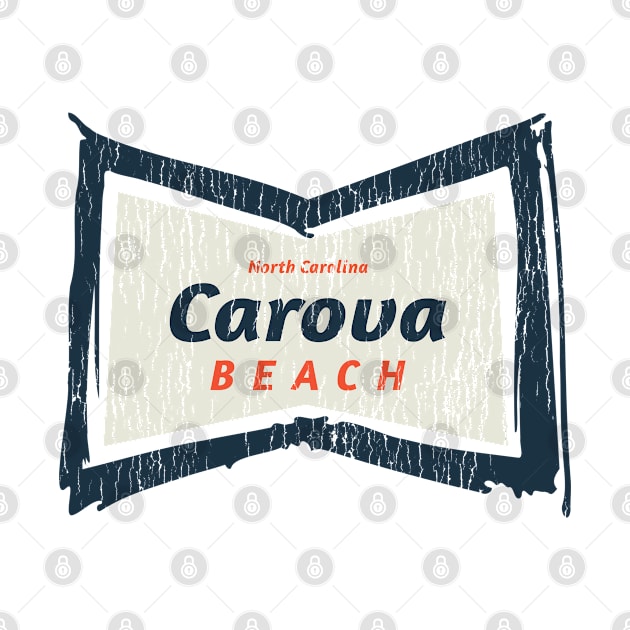 Carova, NC Summertime Vacationing Bowtie Sign by Contentarama