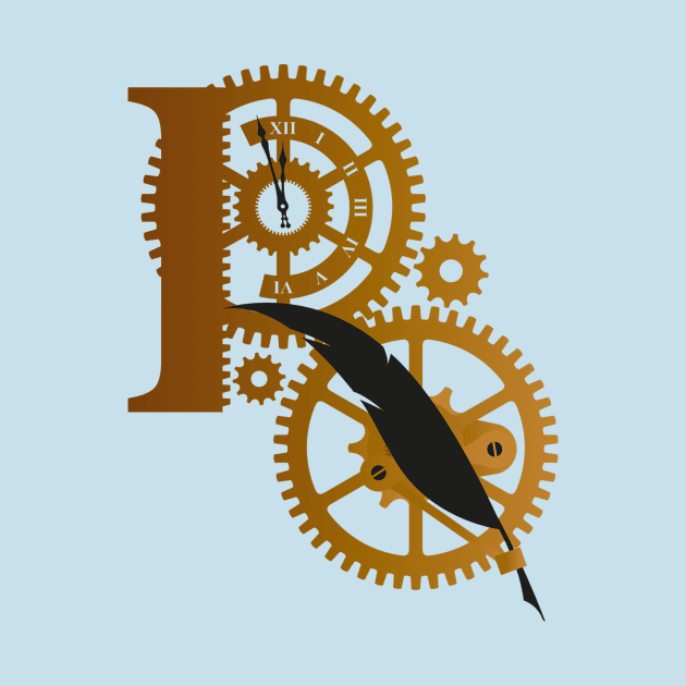 Rusty Quill Logo #2 (Light Print) by Rusty Quill