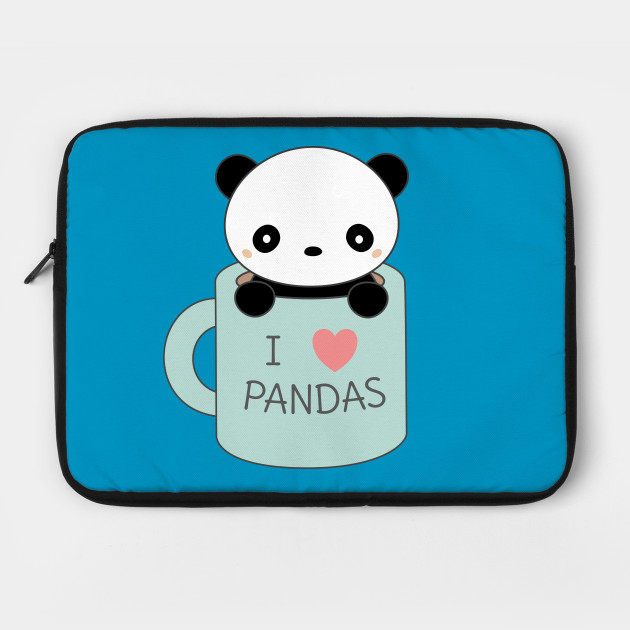 I Love Pandas Kawaii T Shirt Panda Bear Laptop Case Teepublic Tons of awesome kawaii panda wallpapers to download for free. teepublic