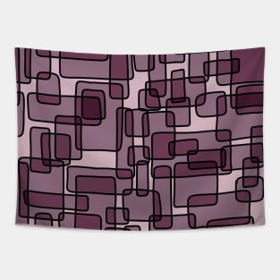 Boxy Purple Tapestry