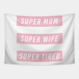 Wondermom Love Mom Tapestry