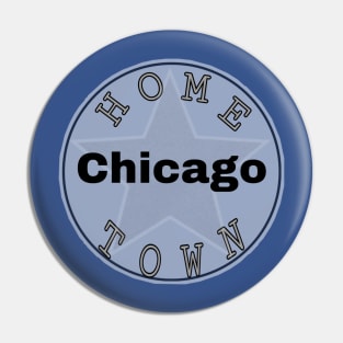 Hometown Chicago Pin