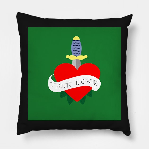 True love Pillow by redumbrellashop