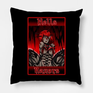 Hells Razors 1 Pillow