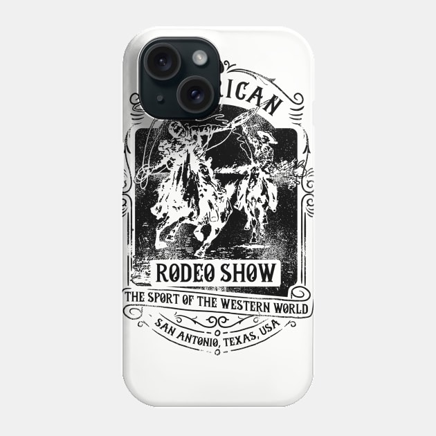 American Rodeo Show Phone Case by gdimido