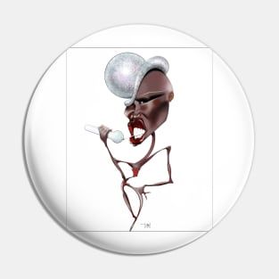 GRACE JONES Pin