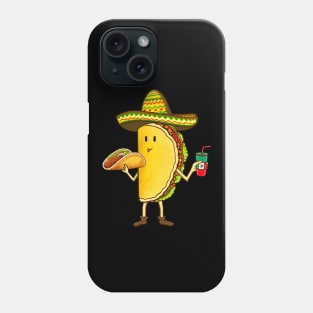 Tacos i love tacos taco day best Mexican food Phone Case